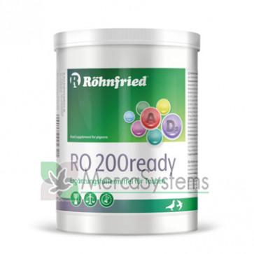 Rohnfried RO 200 Ready 600gr, (Prebiótico + eletrólitos + oligoelementos) para pombos e pássaros