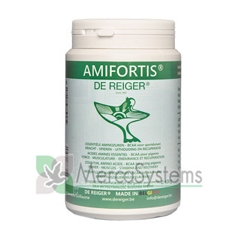 De Reiger Amifortis 600gr, (aminoácidos essenciais enriquecidos)