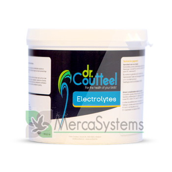 Dr. Coutteel Elektrolieten 1 kg, (electrólito enriquecido com glicose). Pombos de correio
