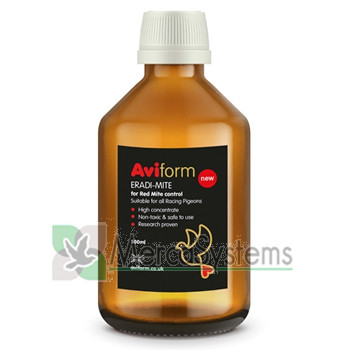 Aviform Eradi-Mite 500ml (Preventivo muy efectivo contra ácaros, piojos y pulgas). Para Palomas