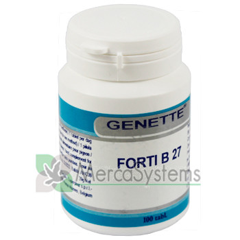 Genette Forti B 27 100 comprimidos (aminoácidos + vitaminas + minerais) para os pombos. 