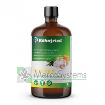 Rohnfried Hexenbier 500 ml ( 100% naturais extratos à base de plantas). Pombos saudáveis ​​durante todo o ano