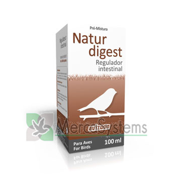 Avizoon Natur Digest 100 ml, (uxiliar na prevenção dos distúrbios digestivos). Para Pássaros