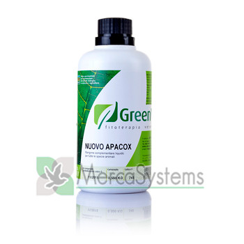 GreenVet Nuovo Apacox 500ml, (Tratamento e prevenção de coccidiose)