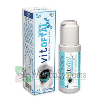 Pharmadiet Vitoftal Lutein 50 ml( enfermedades oculares) perros y gatos 