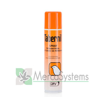 Tabernil Spray 400ml, (elimina ácaros parasitas externos e de forma muito eficaz)