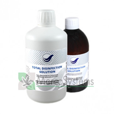 Total Disinfection Solution 500ml, (excelente preventivo contra bactérias, fungos e vírus)