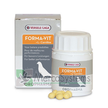 Versele-Laga Oropharma Forma-Vit 100 pastillas (multivitamínico + L-carnitina)