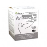 Produtos pombos: AviMedica AviPower 200 gr ( energia extra com base em vitaminas e hidratos de carbono) para pombos e pássaros.