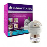 Ceva Feliway Classic Difusor + Recarga - 48ml por 1 Mês, (para melhorar o comportamento e evitar o estresse em gatos)
