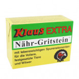 Klaus Grit-Stein Extra 620gr, (bloco mineral enriquecido com cálcio, iodo e carvão vegetal)